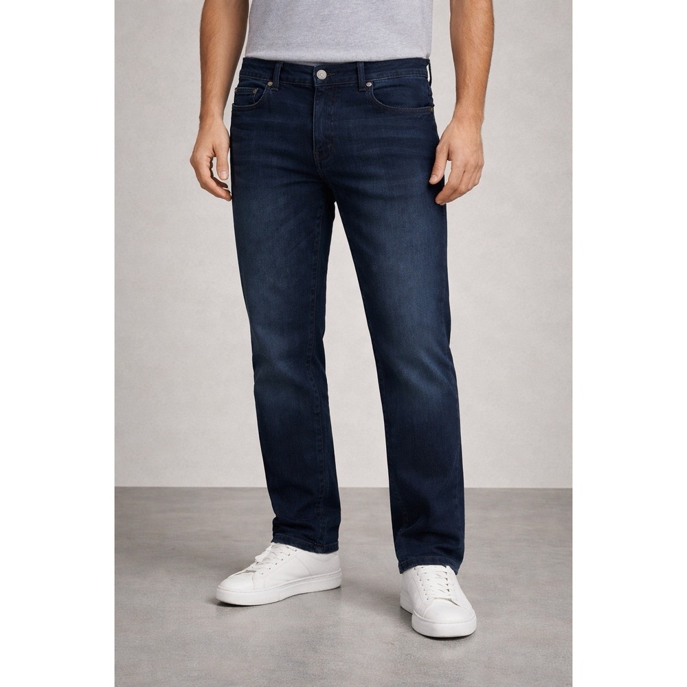 Ben‎ Sherman Fulham Wash Stretch Fit Jeans NWT Size 38x30 Dark Wash Denim